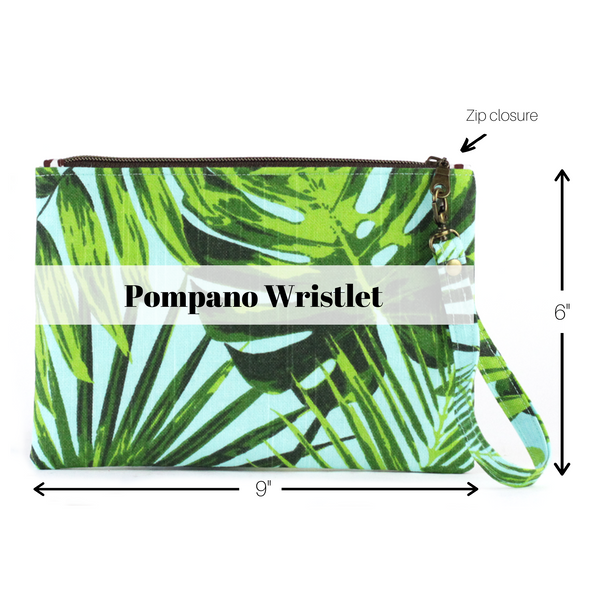 Pompano Wristlet